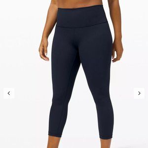 Lululemon Wunder Under Crop 23" Navy